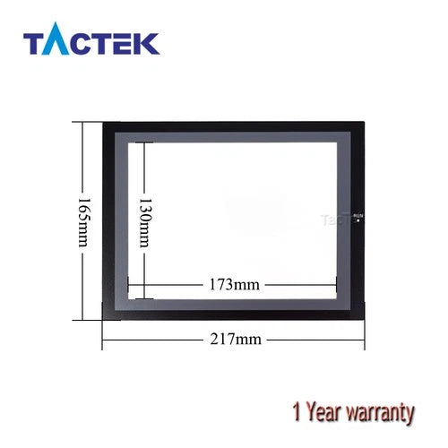 1SET for  NS8-TV00B-V2 NS8-TV01B-V2 Panel Glass with Overlay Touch Screen