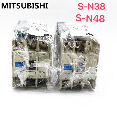 1PC  Mitsubishi AC Contactor S-N38 S-N48 AC110V AC220V Relay