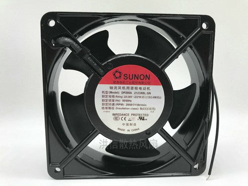 1 PCS SUNON Fan DP200A 2123XBL.GN AC 220/240V 120*120*38MM 2 WIRE cooling fan