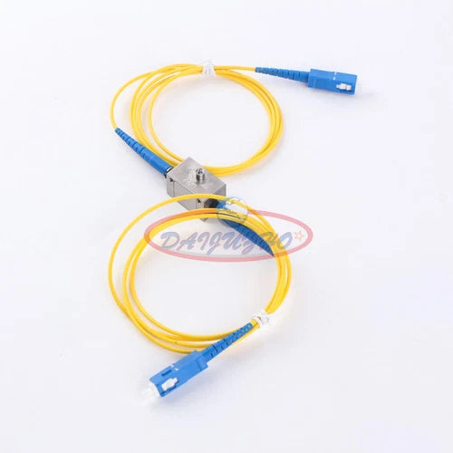 1X SM 1260-1650nm SC/UPC Fiber Attenuator Mechanical Variable Adjustable Optical