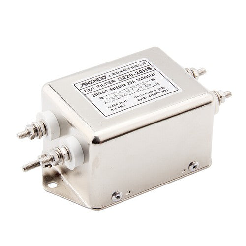 1pc  S220-20HS 20A 250V Dual-section High-performance Power Supply Filter