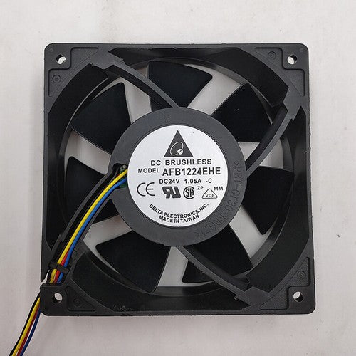 1 pcs DELTA Fan AFB1224EHE DC24V 1.05A 12038 12CM 4 wire Inverter cooling fan