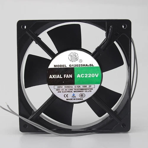 1 PCS  G12025HA2SL 220V 120x120x25mm   Axial fan  12CM cooling fan 2 wire