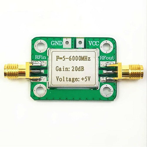 5M-6GHz RF Amplifier Ultra Wideband Gain 20dB Medium Power Amplifier Board xr-