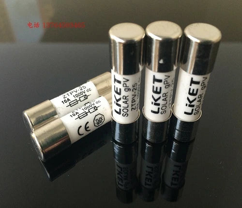 QTY:5 FOR  Fuse Solar PV 10*38mm DC1000V 15A  ZTPV-25