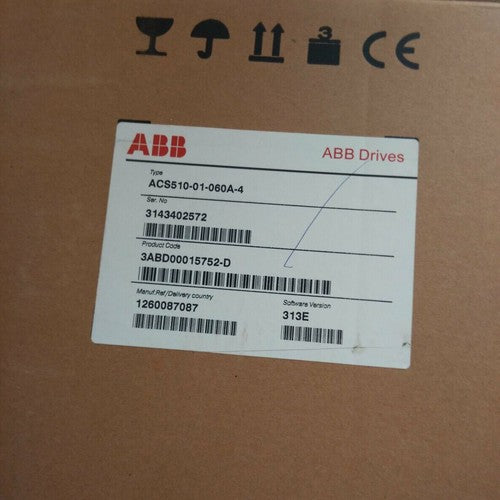 One  Abb Inverter ACS510-01-060A-4 3P AC380V~480V 30KW Free shipping