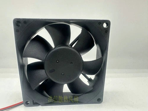 1 pcs  Fan 8CM 8025 2 wire cooling fan  HDB0812EA DC12V 0.38A