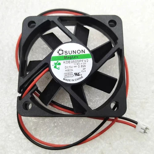 1PC  DC5V 0.8W 5010 5CM 2 Wire cooling fan KDE0505PFV2