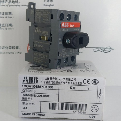 one  ABB Isolating switch OT25F3 1SCA104857R1001 in box Fast Ship