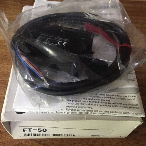 keyence Temperature sensor controller FT-50 one Year Warranty