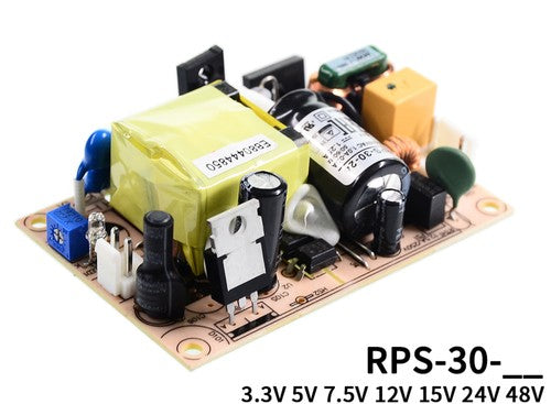 Mean Well RPS-30 Switching Power Supply Medical PCB Type 30W 5V7.5V12V15V24V48