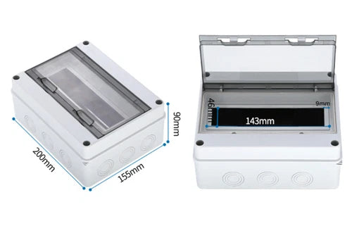 Switch Box Electrical Box Waterproof Plastic Distribution Box Circuit Breaker