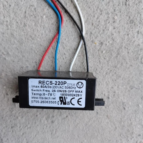 1x Suitable for 600-2000w motors  RECS-220P 60A Electronic centrifugal switch