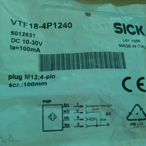 1X  VTF184P1240   VTF18-4P1240 Photoelectric Switch