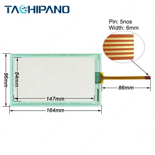 1PC for  Core 5400-50 Powered Instrument Replacement Touch screen