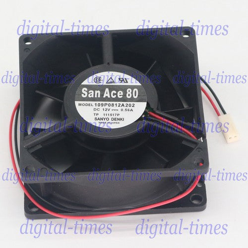 One For SANYO  109P0812A202 San Ace80 12V 0.56A cooling fan Free Shipping