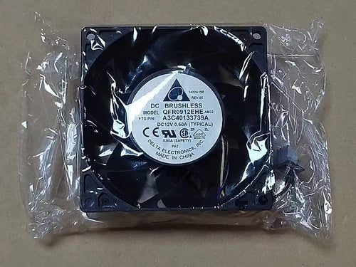 1 PCS Fan DC12V 0.60A 9238 9.2CM 4 Wire cooling fan QFR0912EHE