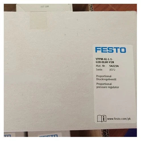 One Festo VPPM-6L-L-1-G18-0L6H-V1N 542234 Pressure Regulator