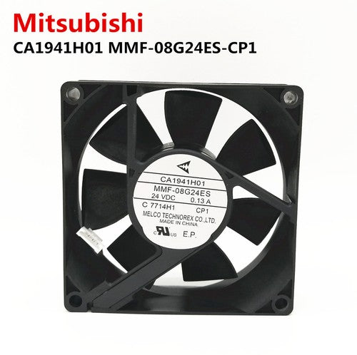 Mitsubishi F740 Inverter Cooling Fan CA1941H01 MMF-08G24ES-CP1 DC 24V 0.13A 8025