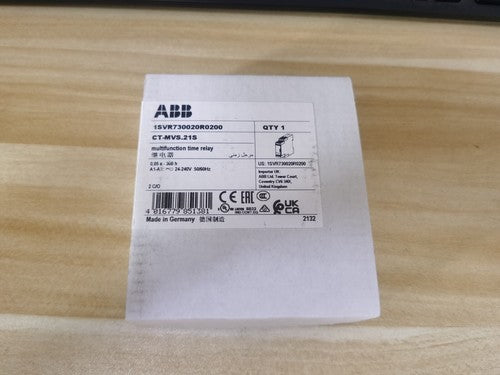 1PC  ABB CT-MVS.21S 1SVR730020R0200 Time Relay 0.05s-300h In Box