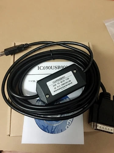 1PC   PLC Programming Cable USB To GE90 SNP 90/30 90/70 Micro  IC690USB901