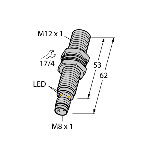 TURCK Bi4-G12-AP6X-V1131 1690703 Inductive sensor PNP