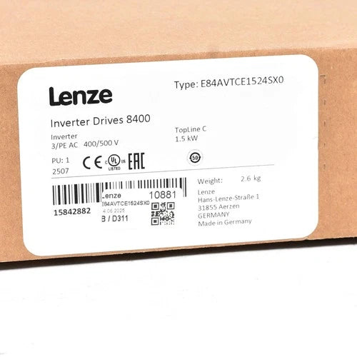 1 PC E84AVTCE1524SX0  LENZE E84AVTCE1524SX0 Inverter
