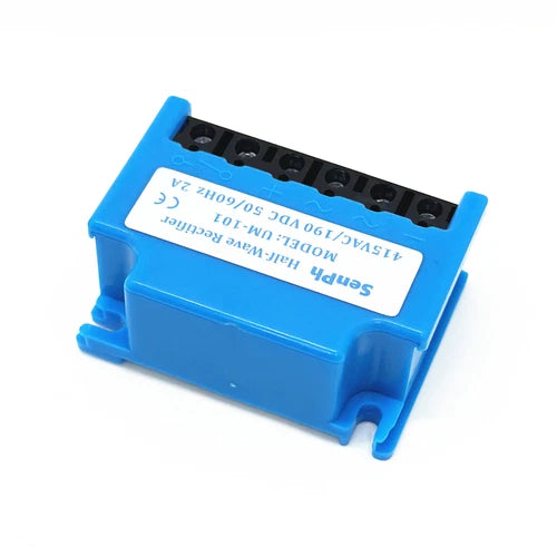 half-wave rectifier module- UM-101 input: 0~415VAC output: 0~190VDC 50/60Hz 2A