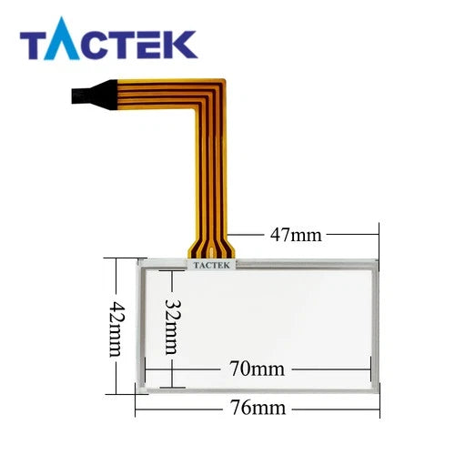 for C300 2711C-T3M SER B REV A Glass Digitizer with Overlay Touch Screen Panel