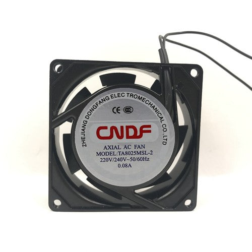 1 pcs CNDF Fan TA8025MSL-2 AC220V axial fan 8025 8CM cooling fan 2 wire