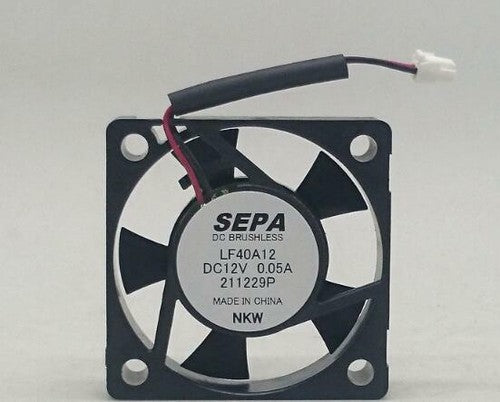 L40A12 DC 22V 0.05A 40*40*10mm 2 wire cooling fan 4010