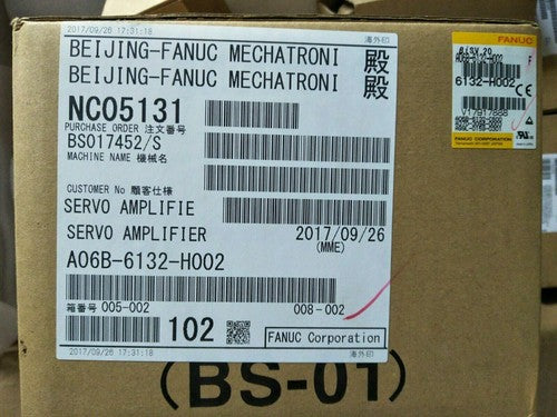 For Fanuc A06B-6132-H002  SERVO AMPLIFIER Free Shipping