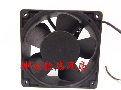 1 PCS ADDA Fan AQ1224HB-F51 DC24V 12038 12cm 2 wire cooling fan