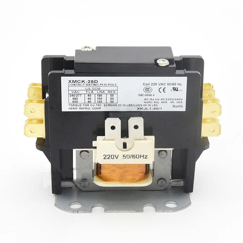 1PC Replacement  Single Phase Bus Bar AC Contactor XMCK-30D XMCK-25D 220V
