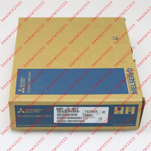 One  Mitsubishi MR-J3-40T servo drive In Box Fast Shipping