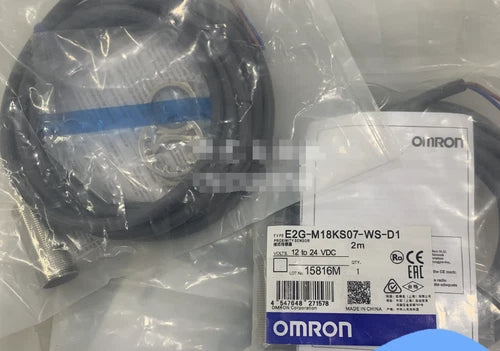 1PCS  E2G-M18KS07-WS-D1 Proximity switch