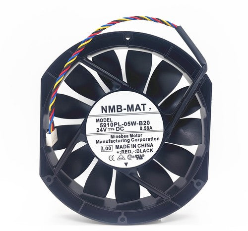 NMB 5910PL-05W-B20 24V 0.58A 172*150*25MM 4-wire DC fan