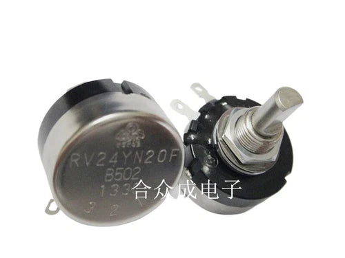 10PC  FIT FORRV24YN20FB504 500K Half axis Potentiometer