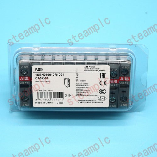 10PC  ABB CA5X-01 CA5X01 AUXILIARY CONTACT 1NC Fast Shipping
