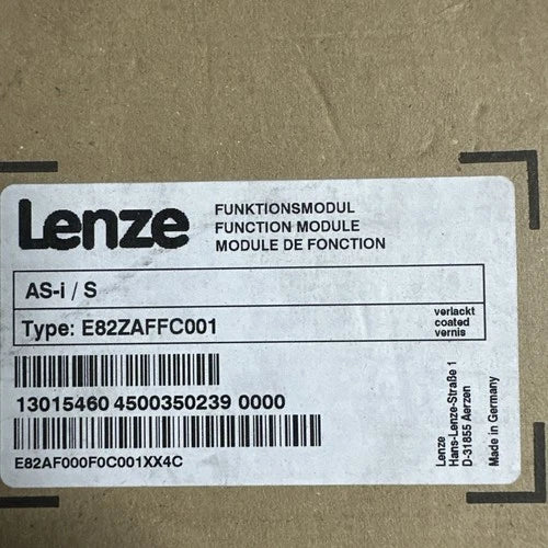 1 PC E82ZAFFC001  LENZE E82ZAFFC001 Inverter Module