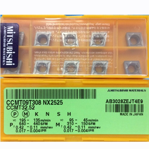 MITSUBISHI CCMT09T308 NX2525 Carbide Inserts CNC