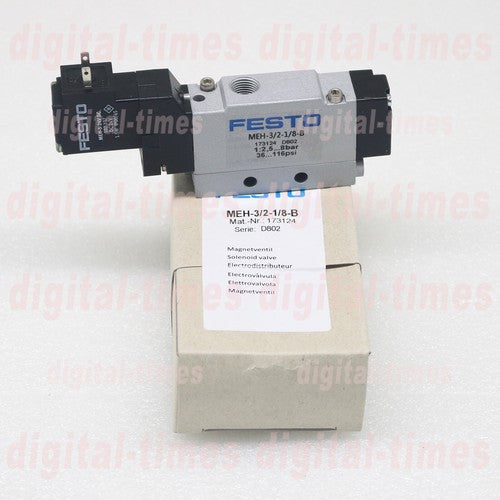 1PC  FESTO MEH-3/2-1/8-B 173124 Solenoid Valve Free Shipping