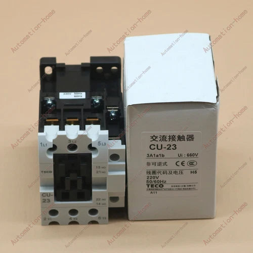 1PCS   AC Contactor  CU-23 CU23 220VAC