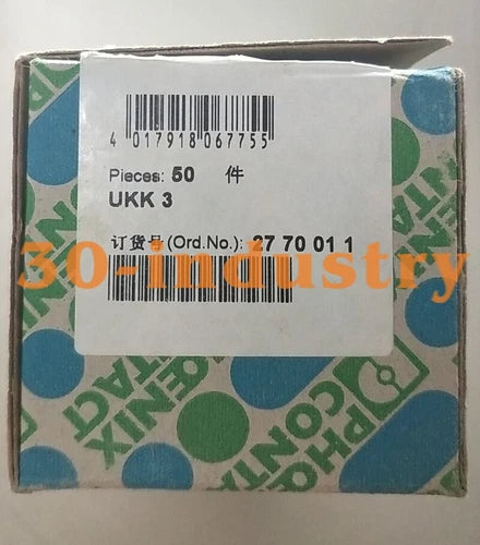 50PCS/Box FOR   2770011 UKK3  Double-layer Terminal Block
