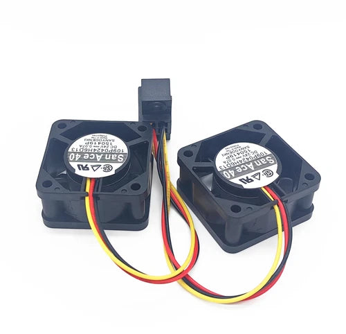 1PC 109P0424H6D13 24V 0.07A 4020  Equipment Dedicated Typewriter Dual Fan