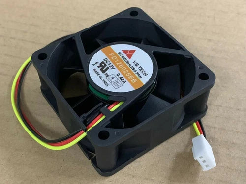 1PC Double Ball Fan 3 Line 60*25MM   FD126025EB 12V 0.42A