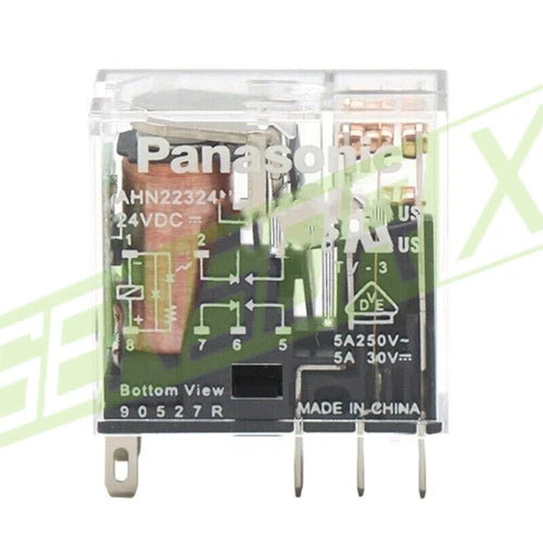 10PCS   Power Relay 5A 250V 8Pins~  AHN22324N AHN22324 24VDC