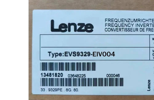 EVS9329-EIV004  LENZE EVS9329EIV004 INVERTER With Safety Relay Terminal