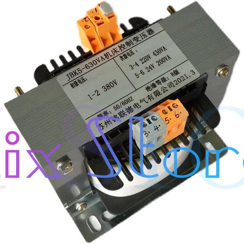 QTY:1 machine tool control transformer 380V to 220V24V JBK5-630VA