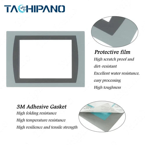 1SET  for 2711P-T7C21D8S B SER B Screen with Overlay 2711P-T7C21D8S Touch Panel